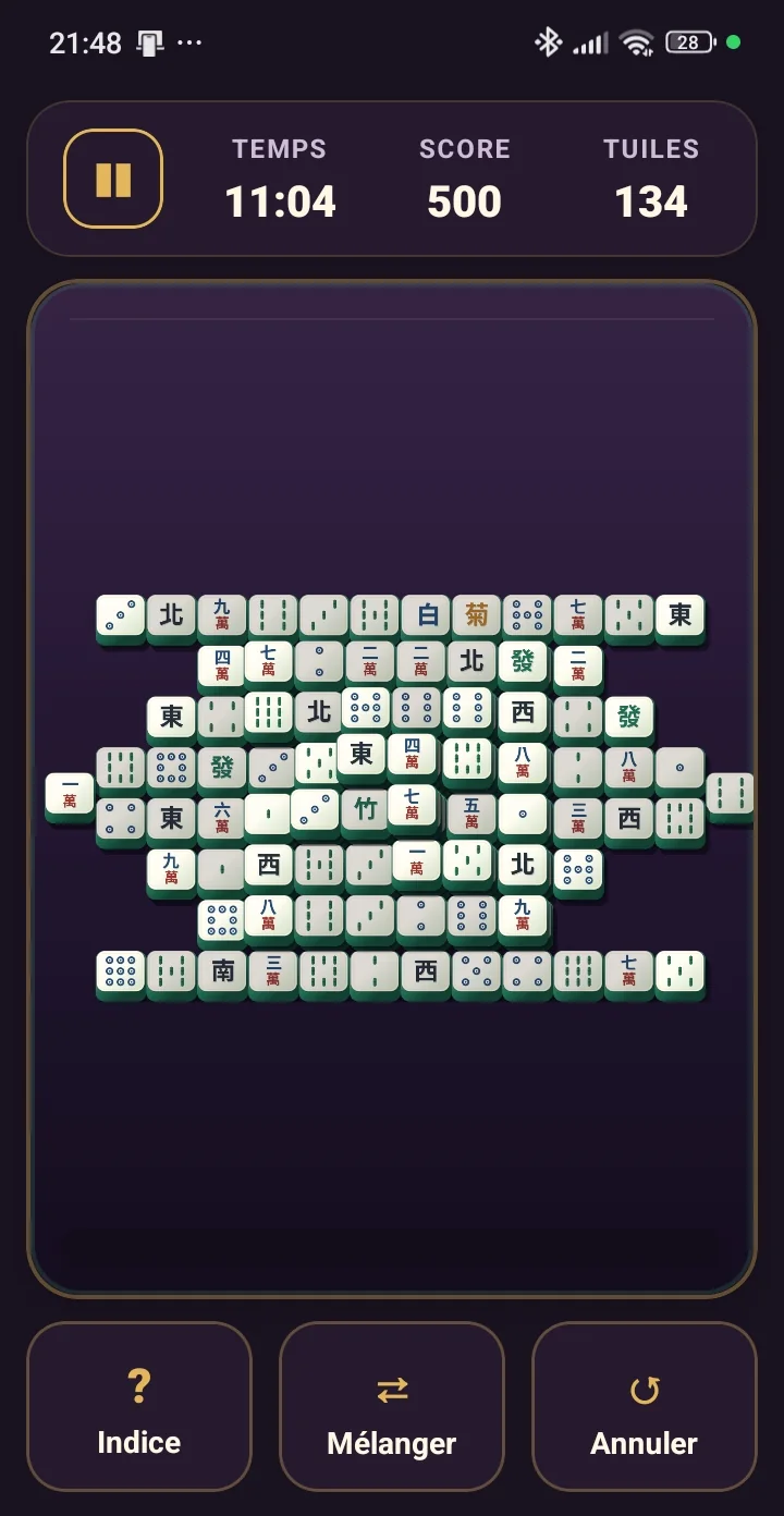 Mahjong Zen — Jeu mobile de Mahjong Solitaire